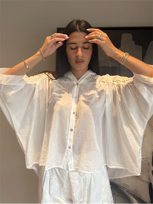 Short in pizzo san gallo DIECI MINUTI | FB666P93R21Q2